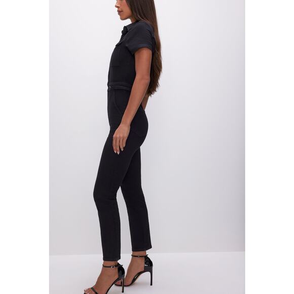 Good American Fit for Success Denim Jumpsuit - Picture 5 of 7